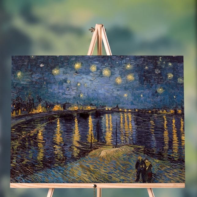 Nuit étoilée sur le Rhône par Vincent Van Gogh (Neutre)