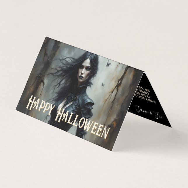Nuit gothique d'Halloween de mystère (Front)