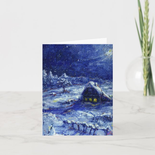 Nuit. Hiver. Russie - Carte (Devant)