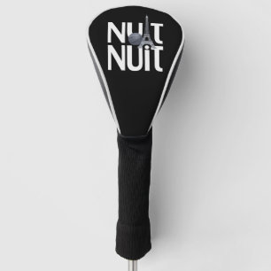Nuit Nuit Basketball Nacht Französisches Wort Pari Golf Headcover