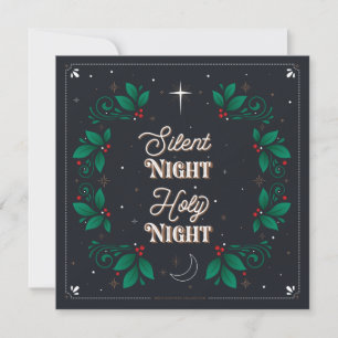 Nuit silencieuse, Carte de séjour de la nuit Saint