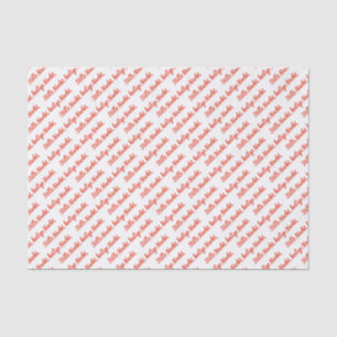 NUIT SILENCIEUSE, NUIT SAINTE EN papier de soie de