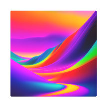 "Nuits lumineuses" AI Peinture