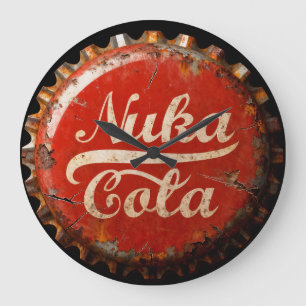 Nuka Cola-Uhr Große Wanduhr