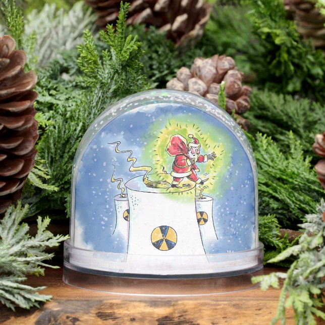 Nuked Santa Claus snow globe (Hiver)