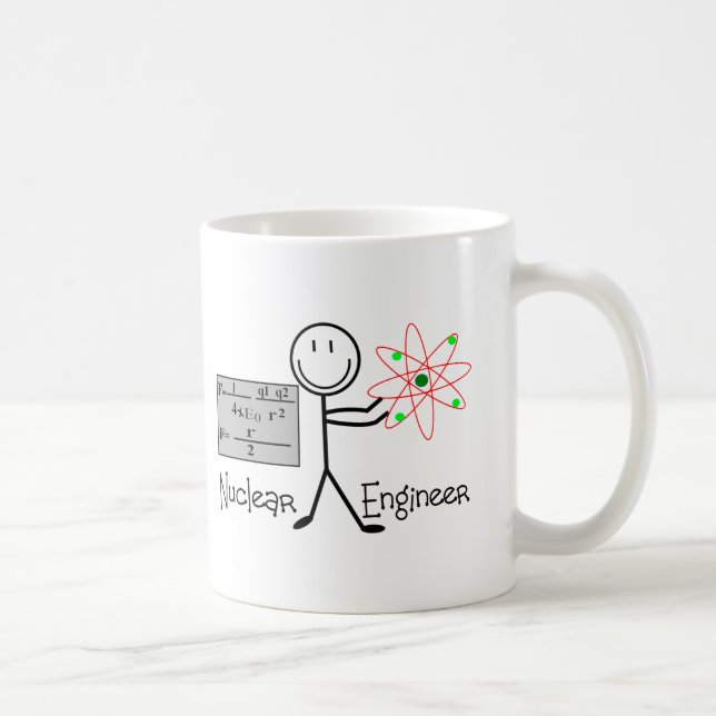Nukleare Ingenieur-Geschenke--Stock-Leute-Spaß Kaffeetasse (Rechts)