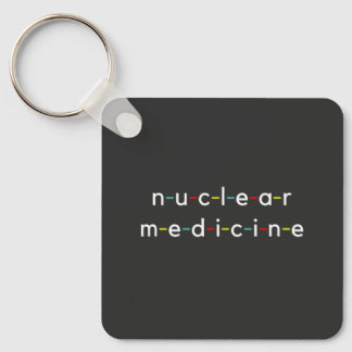 Nukleare Medizin Nucleologie Funny Radiology Schlüsselanhänger