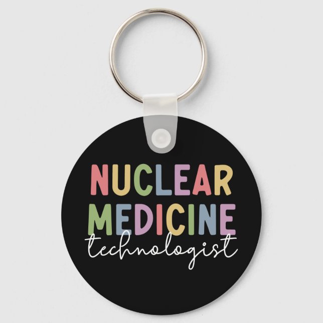 Nukleare Medizintechnik CNMT Geschenke Schlüsselanhänger (Vorderseite)