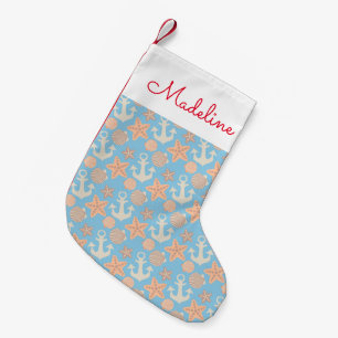 Nukleare Muster  Name hinzufügen Kleiner Weihnachtsstrumpf