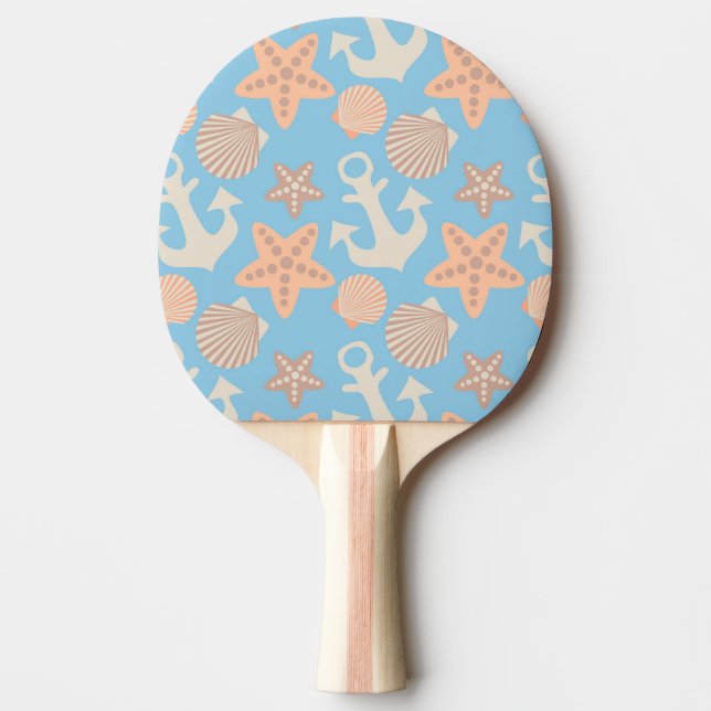 Nukleare Muster Tischtennis Schläger (Vorderseite)