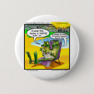 Nukleare Nachbarn (Zwillingsfrösche) Funny Gifts & Button
