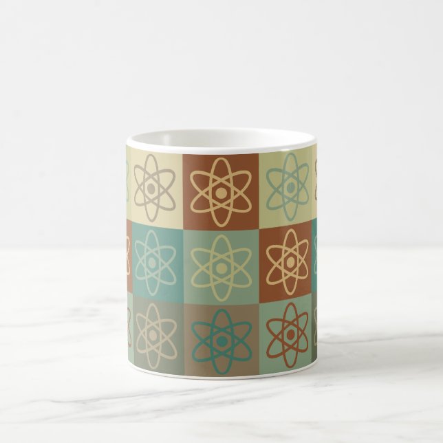 Nukleare Physik-Pop-Kunst Kaffeetasse (Mittel)