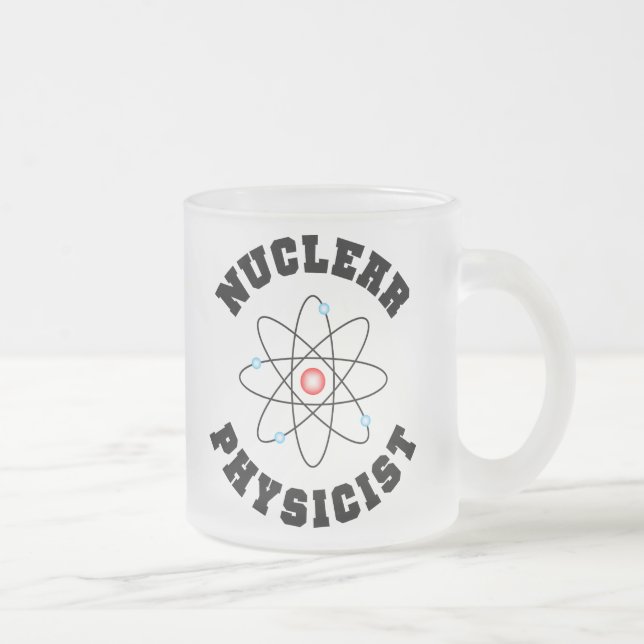 Nukleare Physiker-Tasse Mattglastasse (Rechts)