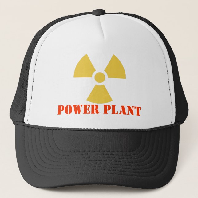 NUKLEARE POWER-PFLANZEN-Kappe Truckerkappe (Vorderseite)