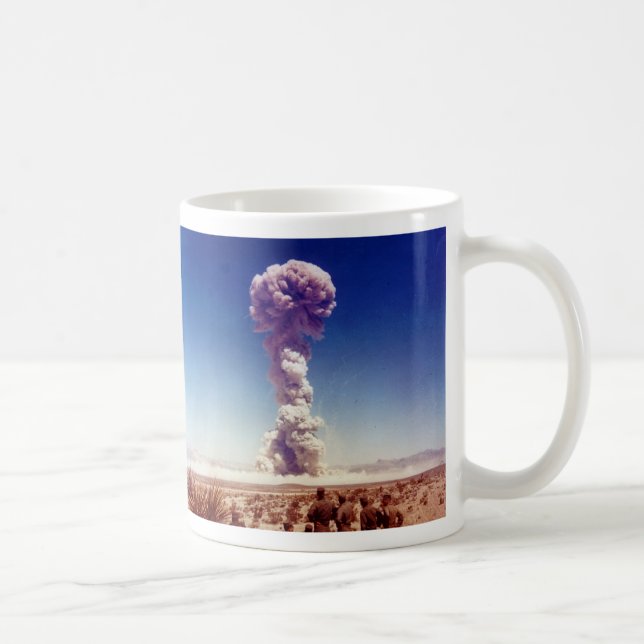 Nukleare Waffenprüfoperation Buster-Jangle 1951 Kaffeetasse (Rechts)