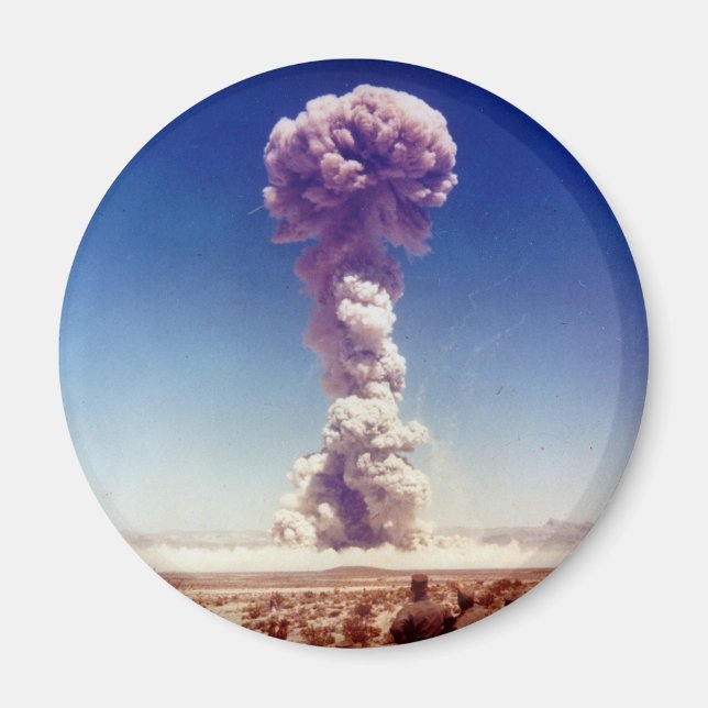 Nukleare Waffenprüfoperation Buster-Jangle 1951 Magnet (Vorne)