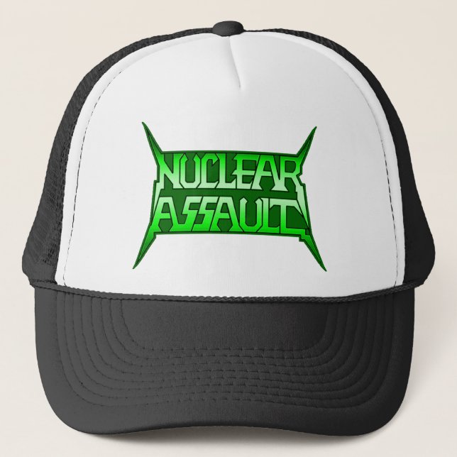 Nuklearer Angriff Truckerkappe (Vorderseite)