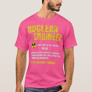 Nuklearer Ingenieur, Energy Engineering Radioa T-Shirt