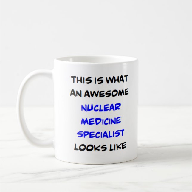 nuklearer Mediziner, phantastisch Kaffeetasse (Links)