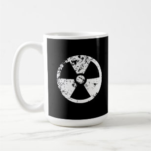 Nukleares radioaktives Zeichen Kaffeetasse
