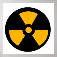 Nukleares radioaktives Zeichen