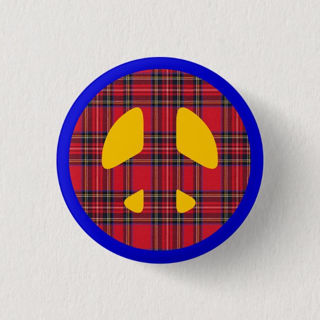 Nukleares schottisches button (Vorderseite)