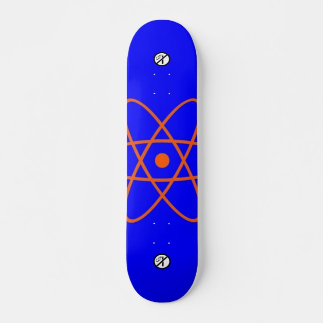Nukleares Skateboard (Vorne)