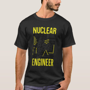 Nukleares technisches Angebot für Nukleare Strahlu T-Shirt