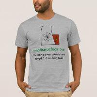 nukleares Whatisnuclear.com rettet den T-shir der