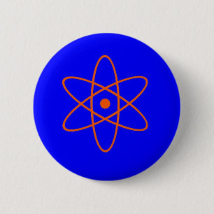 Nukleares Zeichen Button