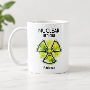 NUKLEARMEDIZIN Technologe Team Stolz Custom Kaffeetasse