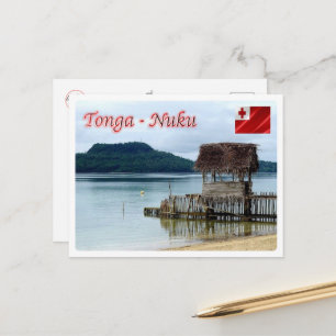 Nuku Island - Vava'u Beach - Tonga Postkarte