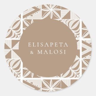 Nuku'alofa Runder Aufkleber