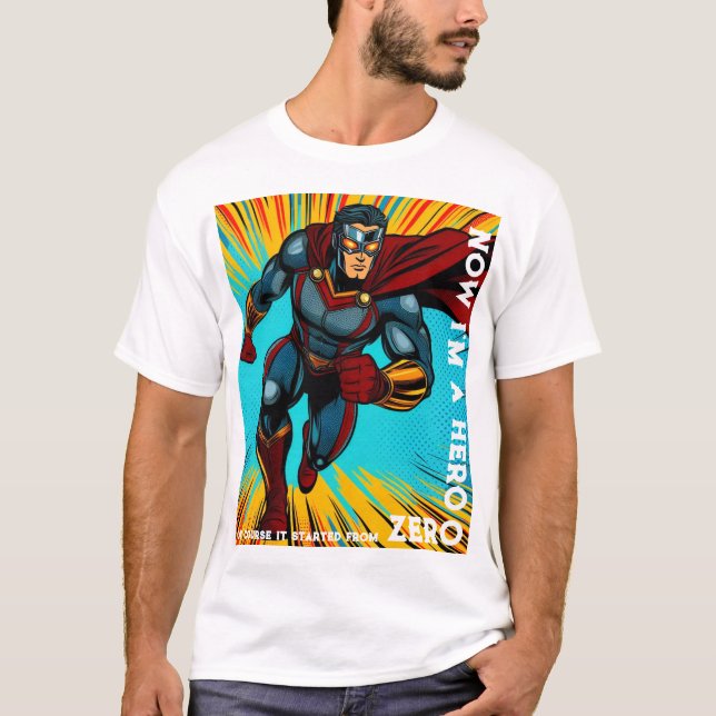 Null bis hero T-Shirt (Vorderseite)