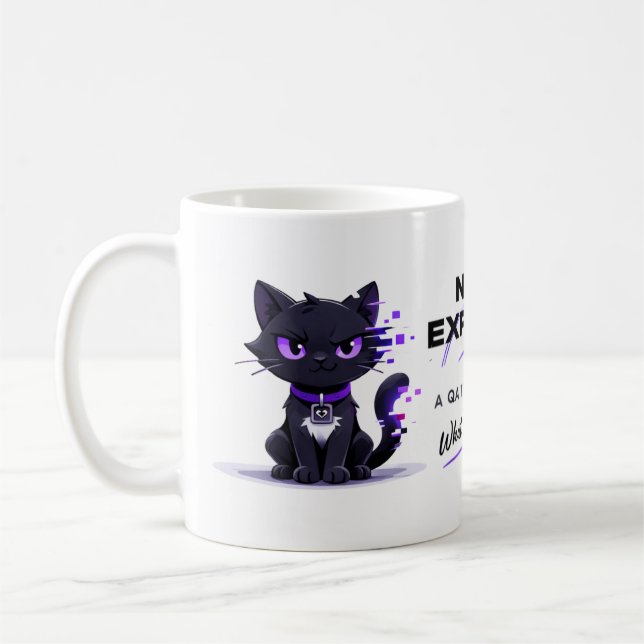 Null Cat Mug (Gauche)