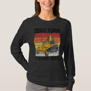 Null drehen: So rolle ich die Landschaft des Rasen T-Shirt