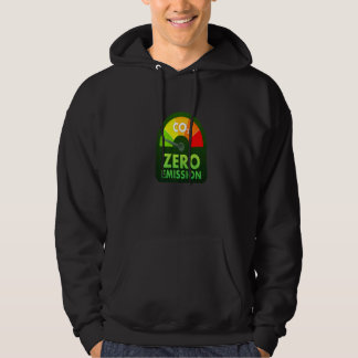Null Emissionen Besitzer Elektroauto Fahren Die Hoodie