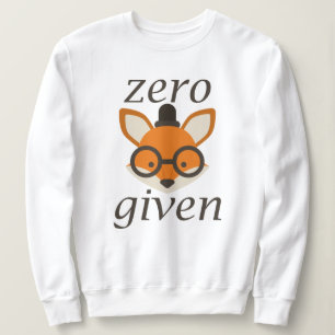 Null Fuchs gegeben Sweatshirt