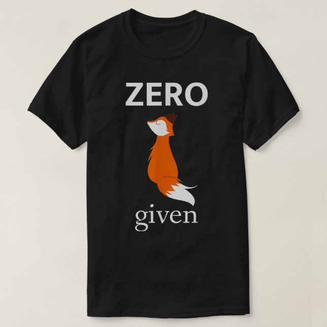 Null Gegeben  T-Shirt (Design vorne)