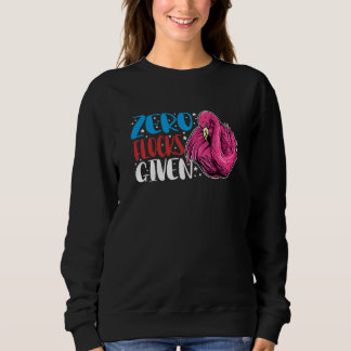 Null Herden Gegeben Tier Flamingo Für Männer Fra Sweatshirt