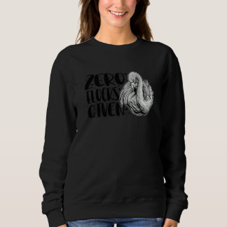 Null Herden gegeben Tier Flamingo für Männer Fra Sweatshirt