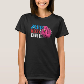 Null Herden Gegeben Tier Flamingo Für Männer Fra T-Shirt