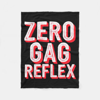 Null-Würgereflex, Meme Lustige Junggesellinnenpart Fleecedecke