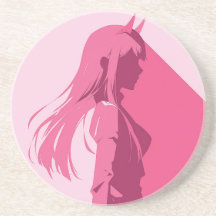 Null Zwei - Darling im Franxx | Untersetzer