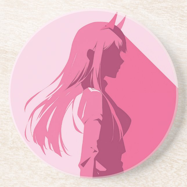 Null Zwei - Darling im Franxx | Untersetzer (Vorne)