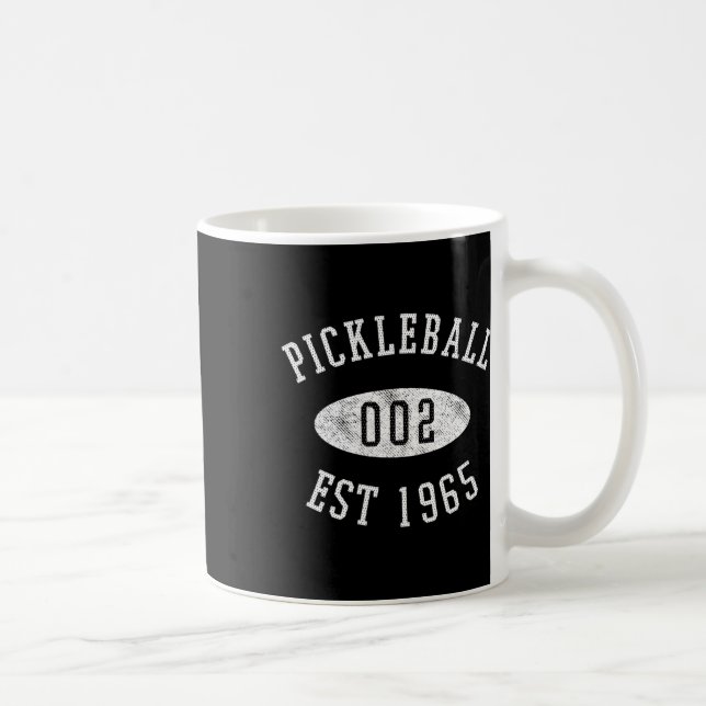 Null zwei lustige Pickleball Kaffeetasse (Rechts)
