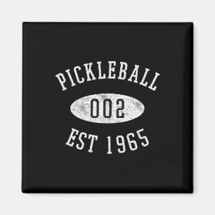 Null zwei lustige Pickleball Magnet
