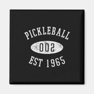 Null zwei lustige Pickleball Magnet