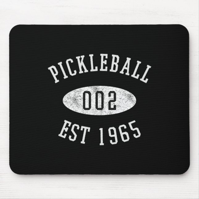 Null zwei lustige Pickleball Mousepad (Vorne)