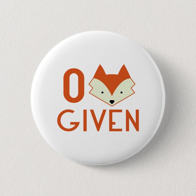 Nullfox gegeben button (Vorderseite)